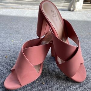 Call It Spring Vegan high heel mules